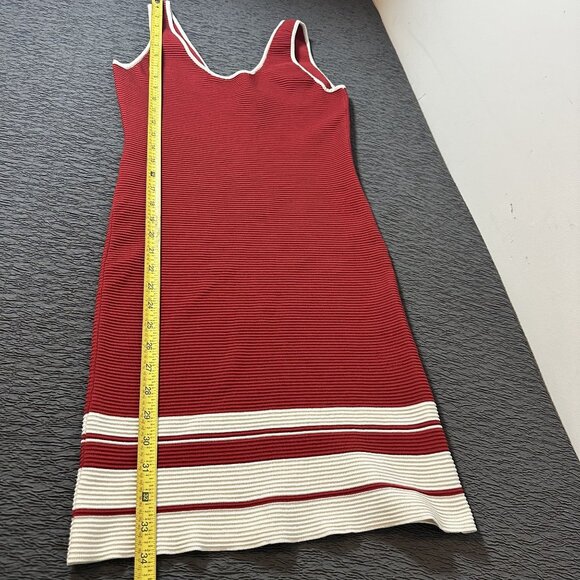 Lulus Red and White Bandage BodyCon Dress in‎ Women's Size Large - Picture 5 of 7